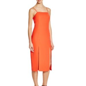 CMEO The Playmate Double slit dress